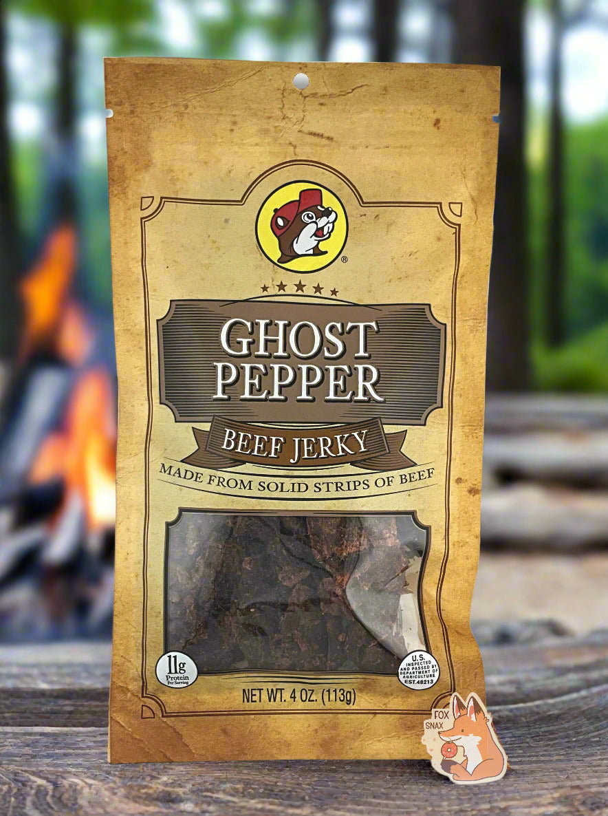 Buc-ee's Ghost Pepper Beef Jerky - Delicia Picante