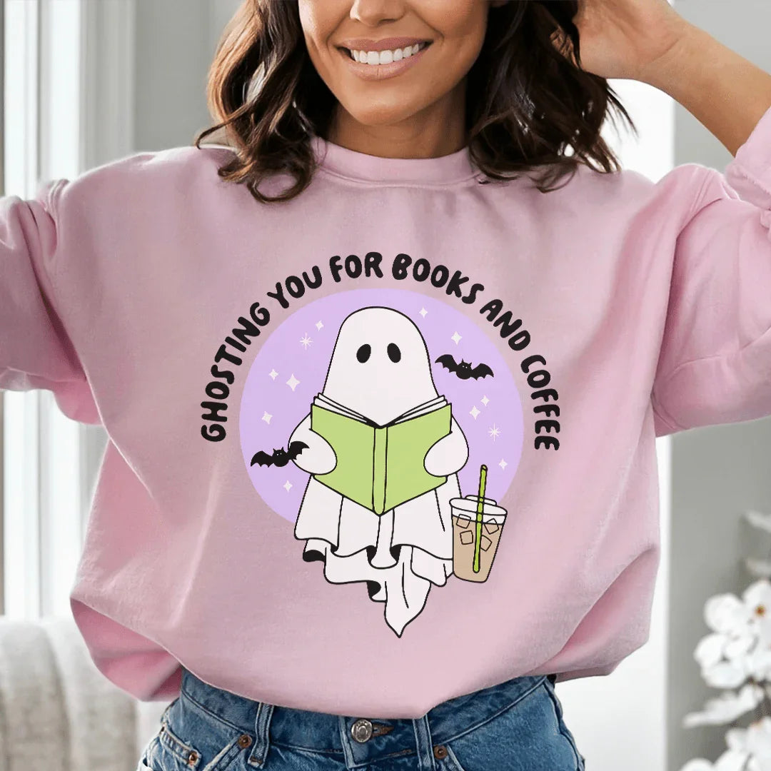 Sudando por Libros y Café Sudadera