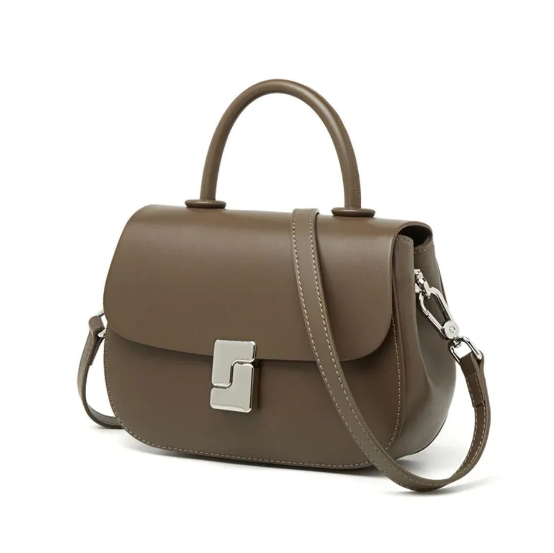 Sac bandoulière en cuir rétro