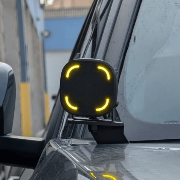 Custom Light-Up (DRL) Covers for Baja Designs Squadron Sport / Pro Pods - Korvel