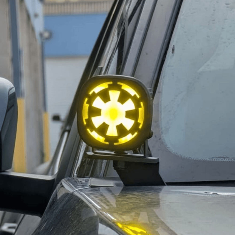 Custom Light-Up (DRL) Covers for Baja Designs Squadron Sport / Pro Pods - Korvel