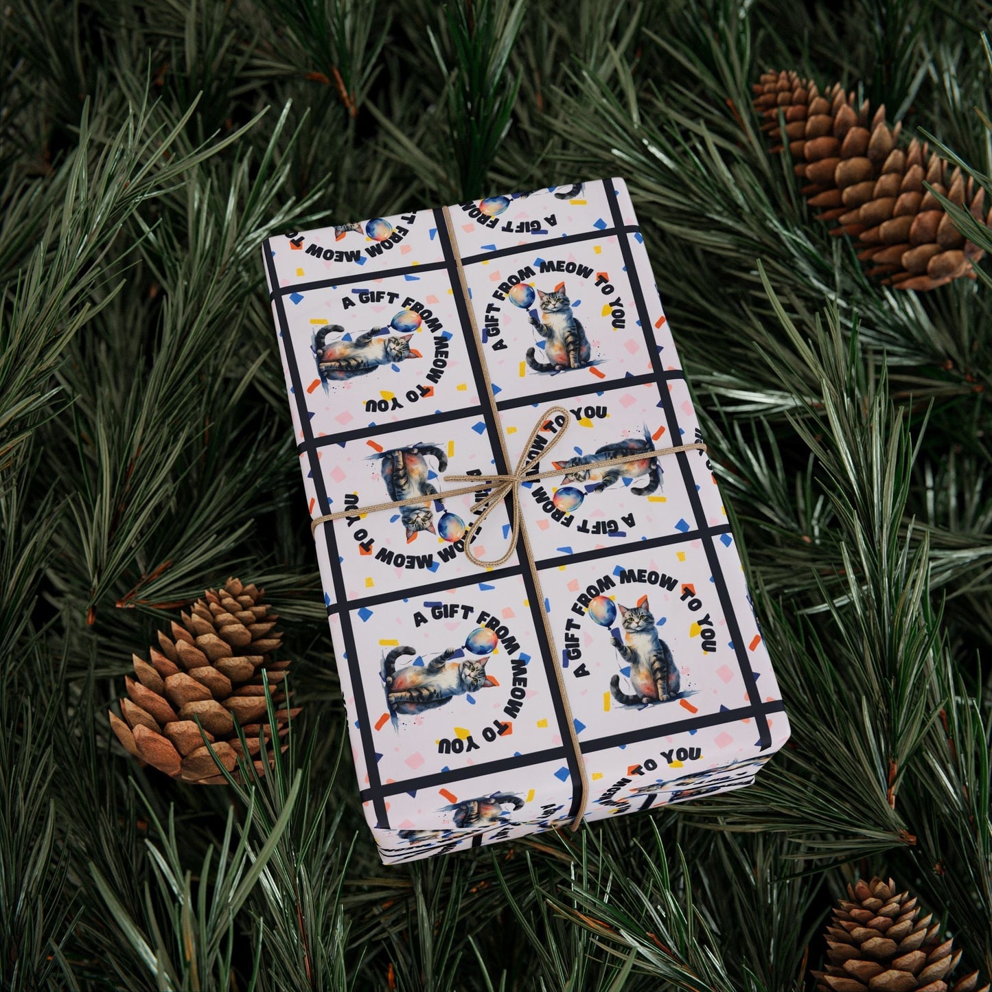 Regalo de Meow para Ti Papel de Regalo