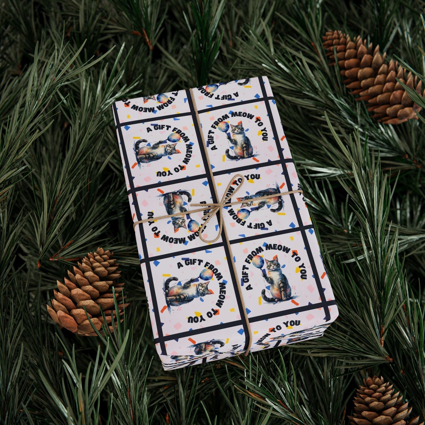 Regalo de Meow para Ti Papel de Regalo