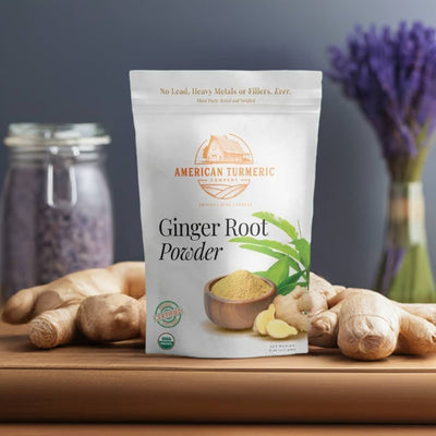Ginger Powder - Naturally Grown and Lab Tested - Korvel