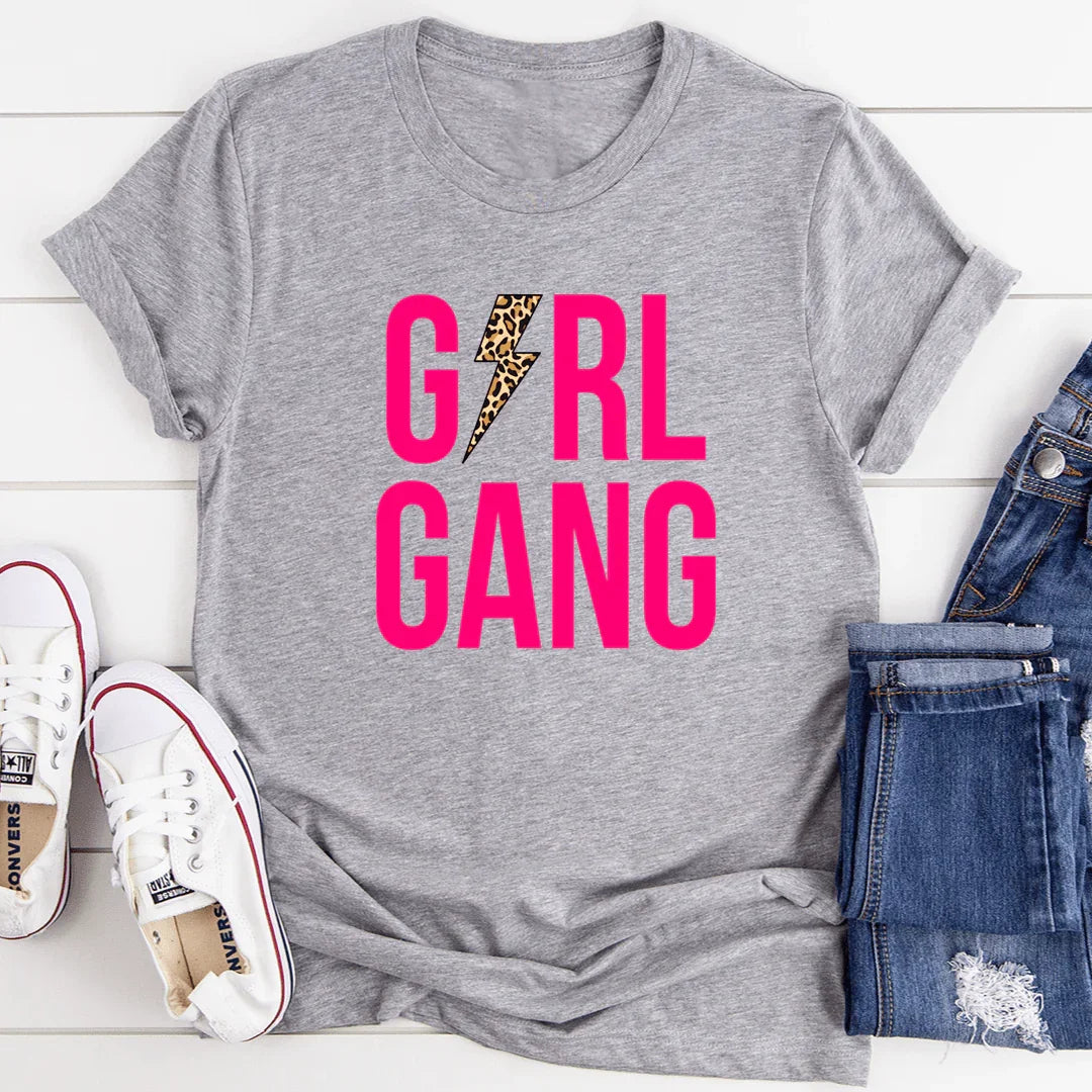 Girl Gang Tee - Bold & Comfortable T-Shirt - Korvel