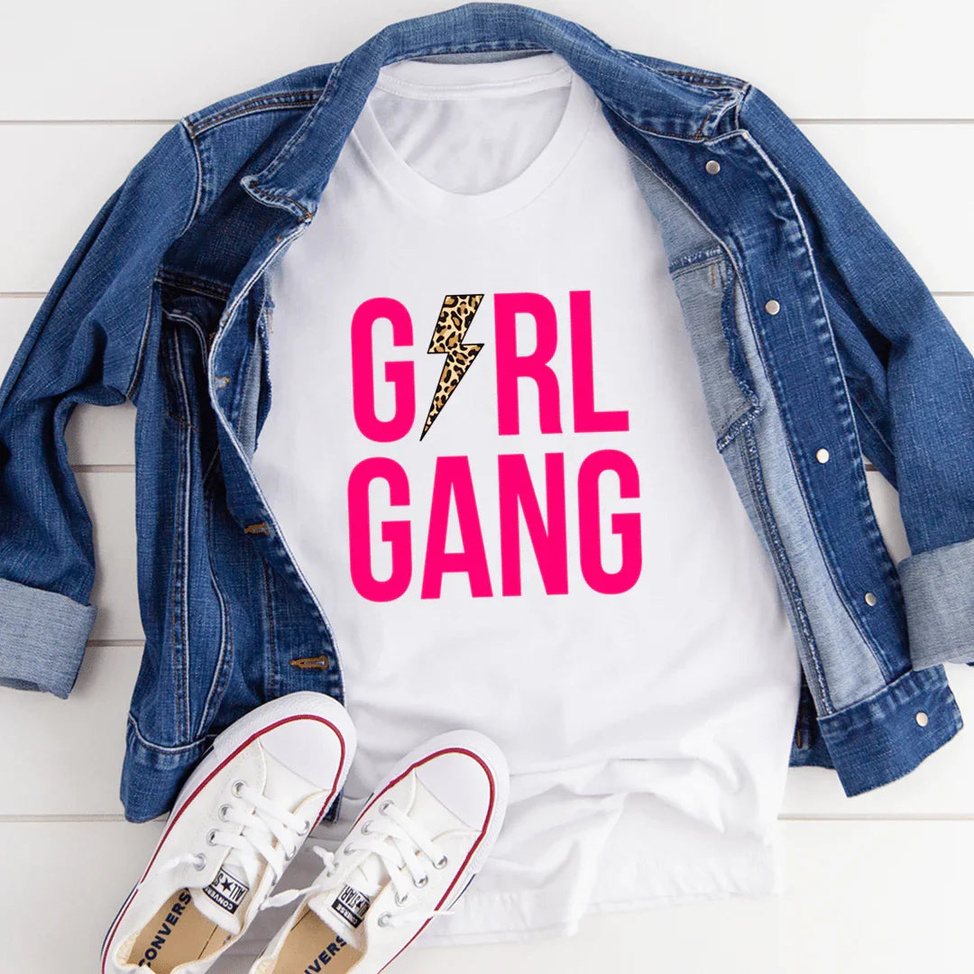 Girl Gang Tee - Bold & Comfortable T-Shirt - Korvel