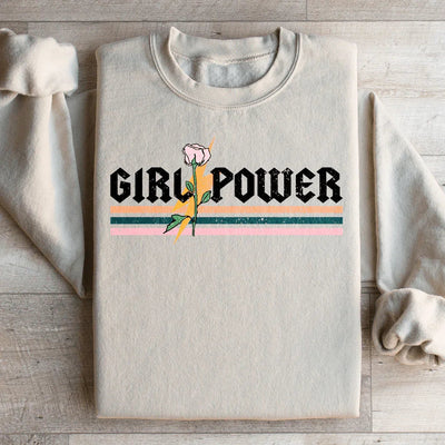 Girl Power Rose Sweatshirt