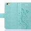 Girls Flip Wallet Case for iPhone 13/12 Mini - Stylish PU Leather