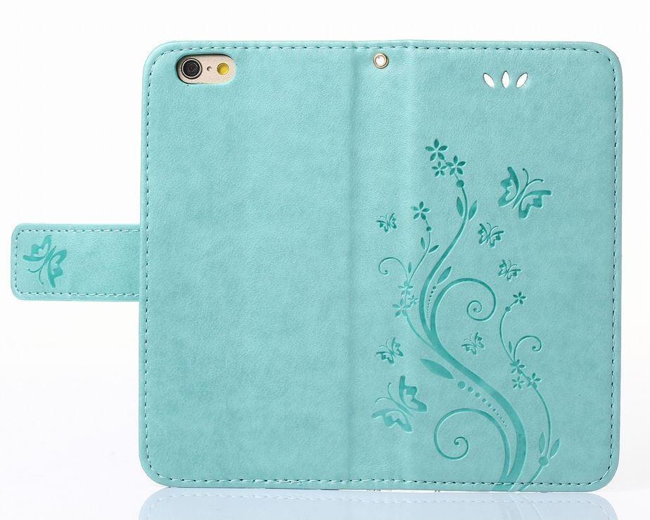 Girls Flip Wallet Case for iPhone 13/12 Mini - Stylish PU Leather