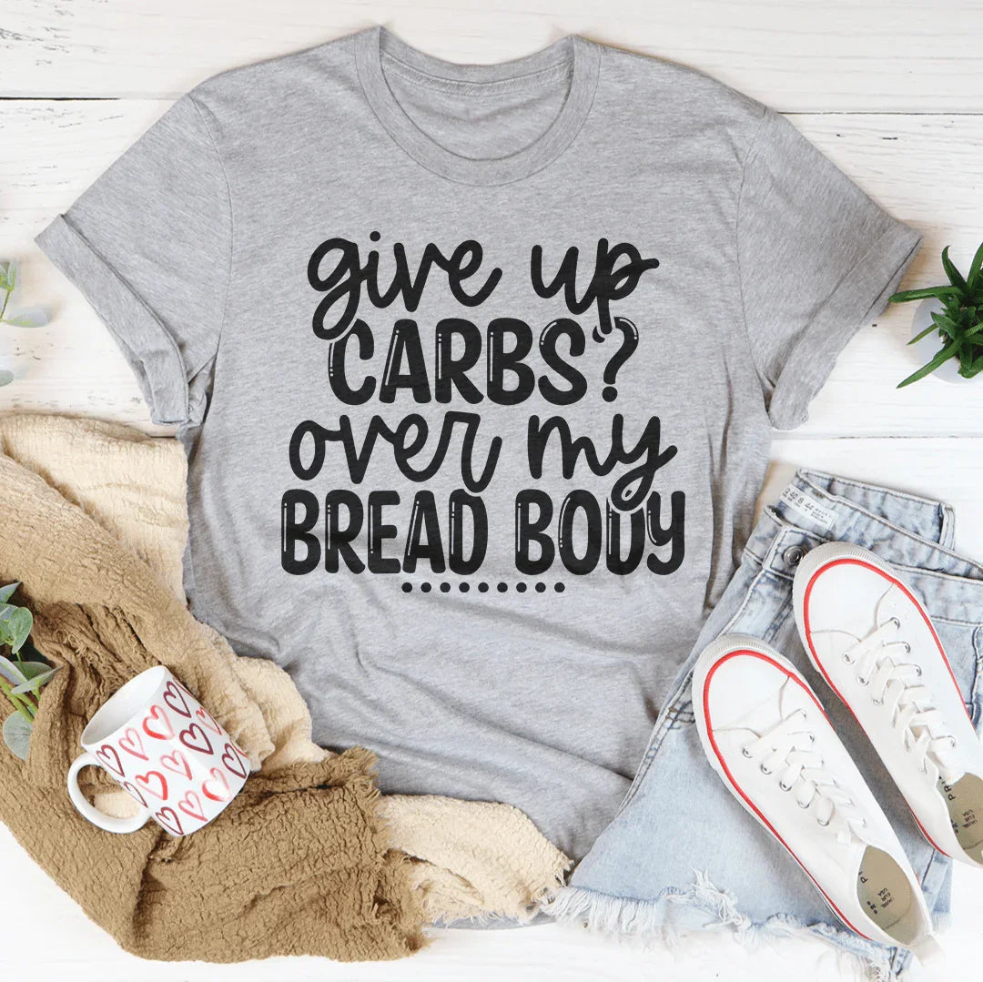 Abandonner les glucides avec mon tee-shirt Body