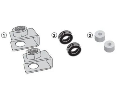 GIVI RP1144KIT Installation Kit for Honda CRF1000L (2016-2017) - Korvel