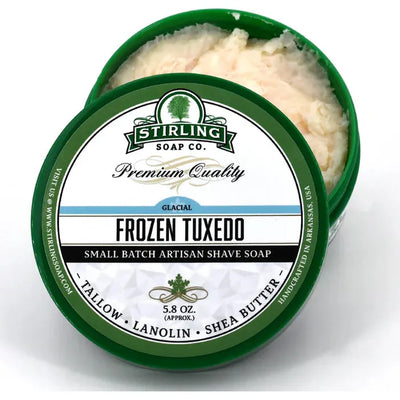 Stirling Soap Co. Frozen Tuxedo Shaving Collection