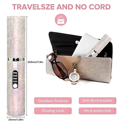 GlamSwirl Cordless Styler - Premium Hair Styling Tool