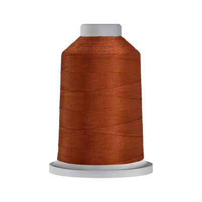 Hilo de poliéster Glide en naranja quemado - Carrete de 5,500 yardas