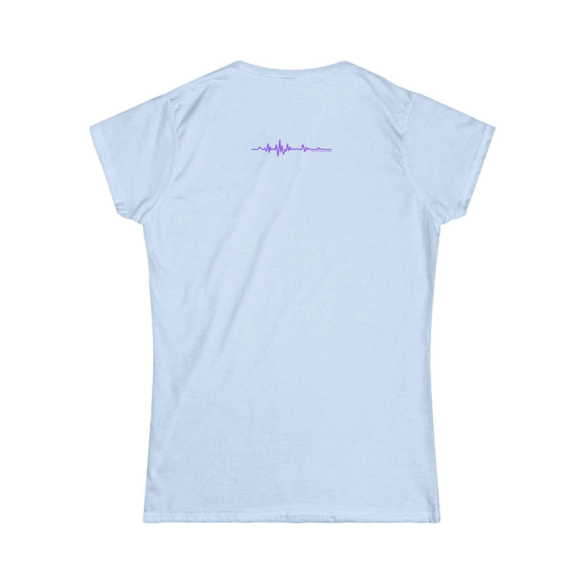 Camiseta de Concienciación sobre la Epilepsia Glitch Halo para Mujeres