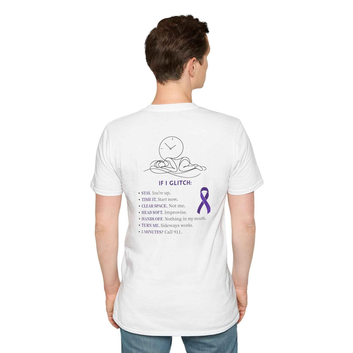 Camiseta Glitch Happens – Camiseta Minimalista de Primeros Auxilios