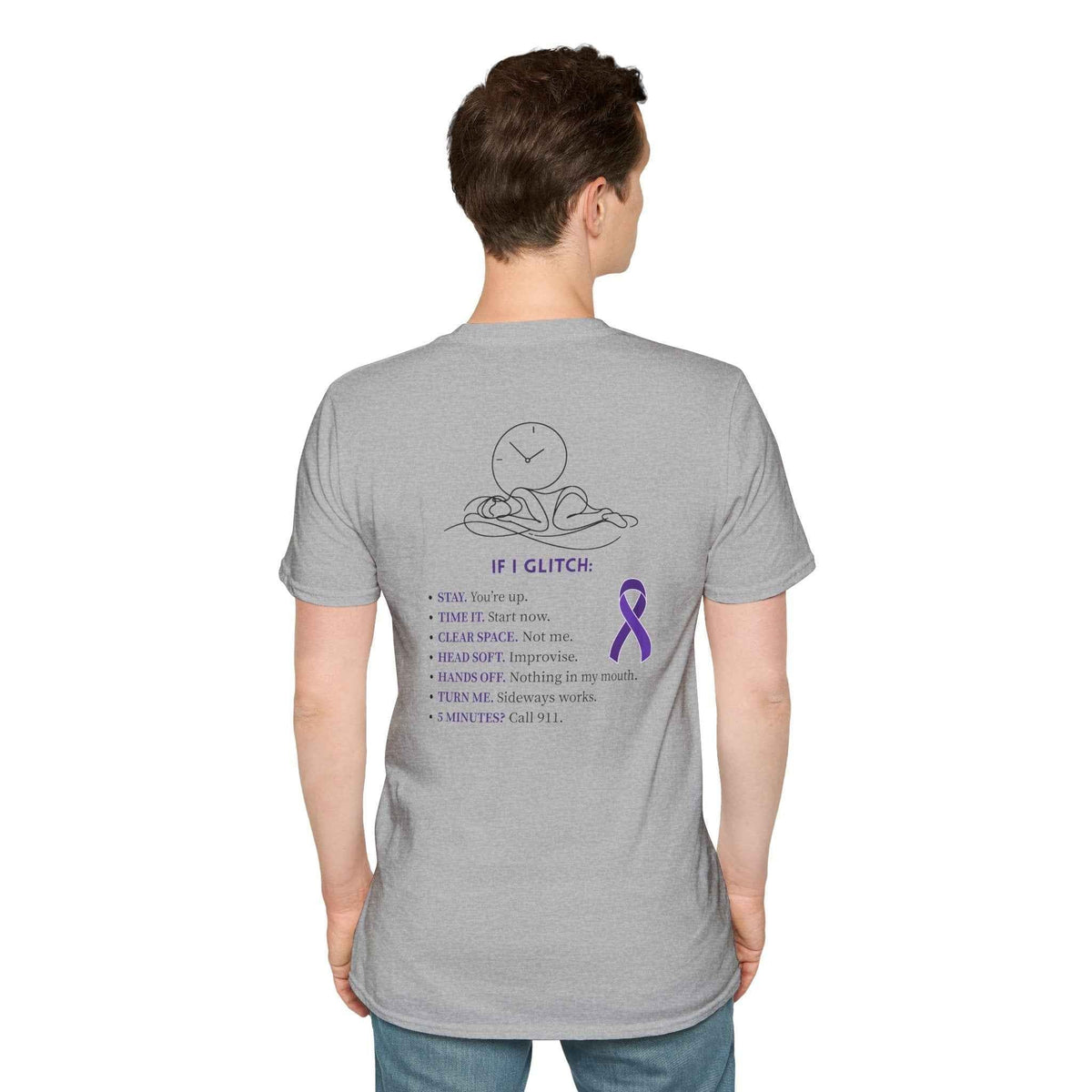 Camiseta Glitch Happens – Camiseta Minimalista de Primeros Auxilios