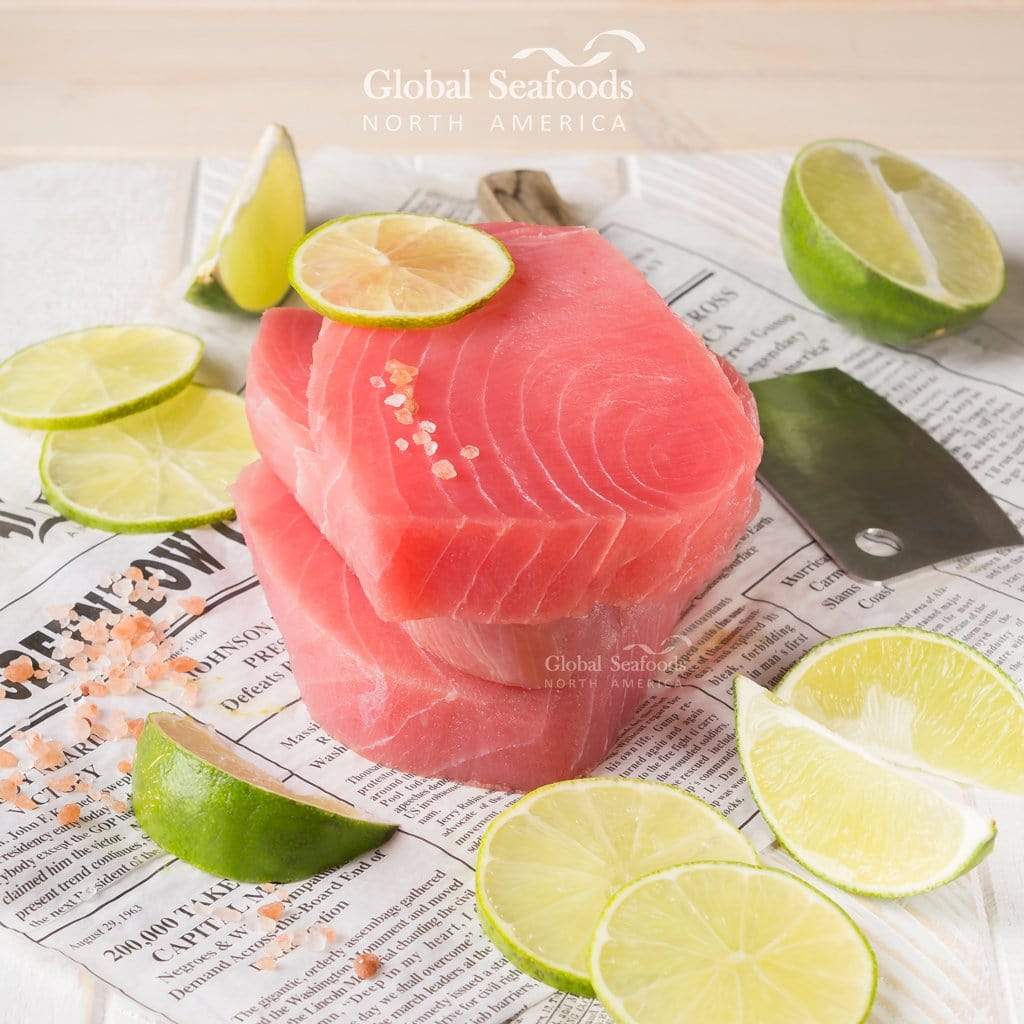 Steaks de thon jaune (Ahi) premium – Fruits de mer congelés