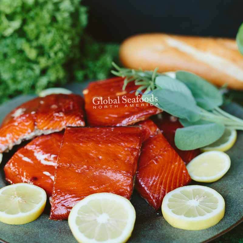 Saumon Sockeye Fumé à Chaud - Pêché à l'état sauvage et issu de sources durables