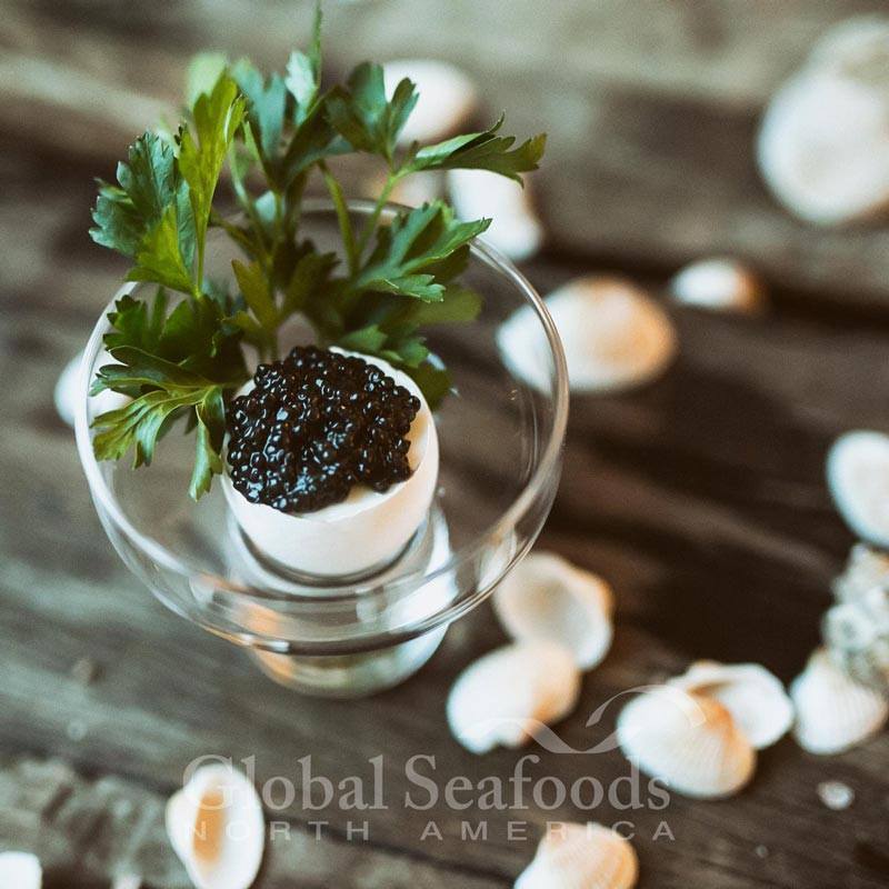 Caviar de Sturgeon de Californie - Caviar de Sturgeon Blanc Premium