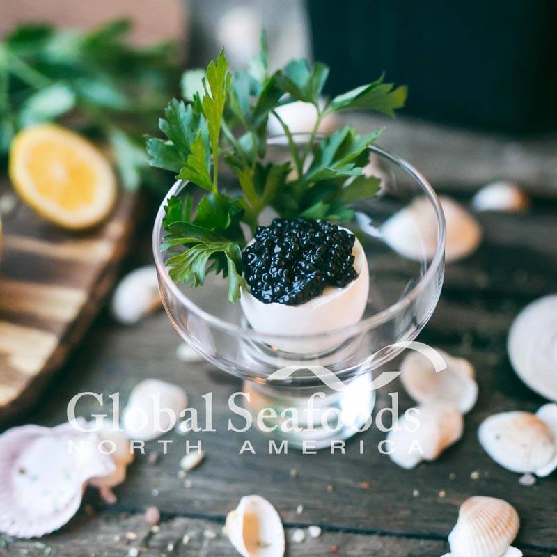 Caviar de Sturgeon de Californie - Caviar de Sturgeon Blanc Premium