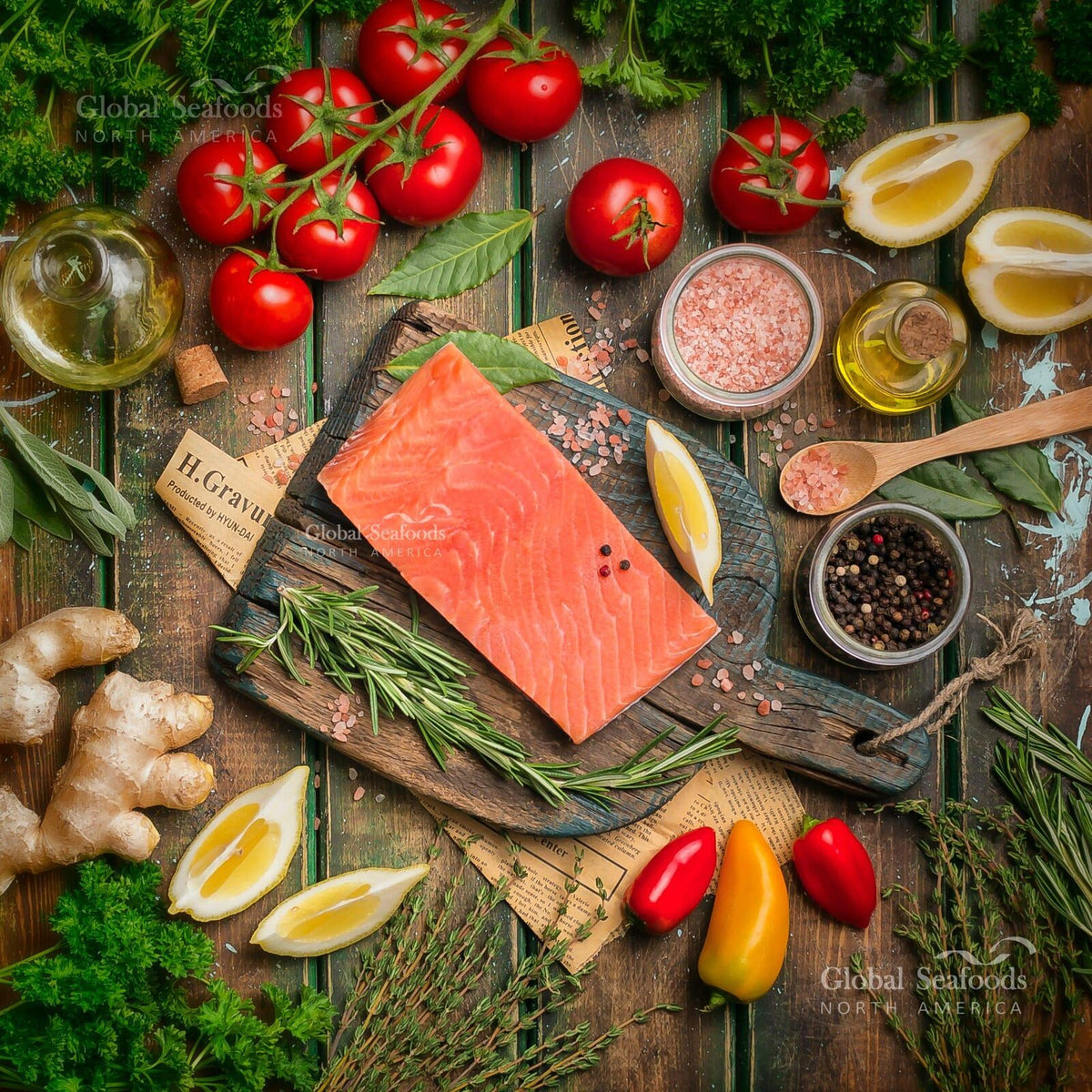 Premium Coho Salmon Fillet Portions - Fresh
