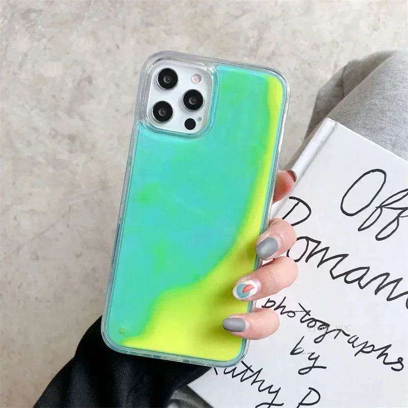 Funda Glow Drip Sand - Accesorio Móvil Estiloso y Protector