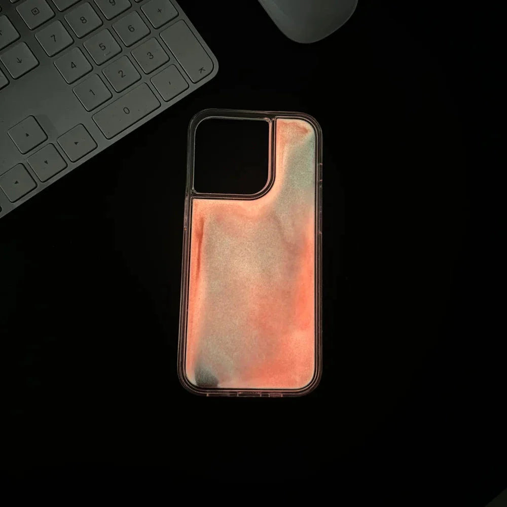 Funda Glow Drip Sand - Accesorio Móvil Estiloso y Protector