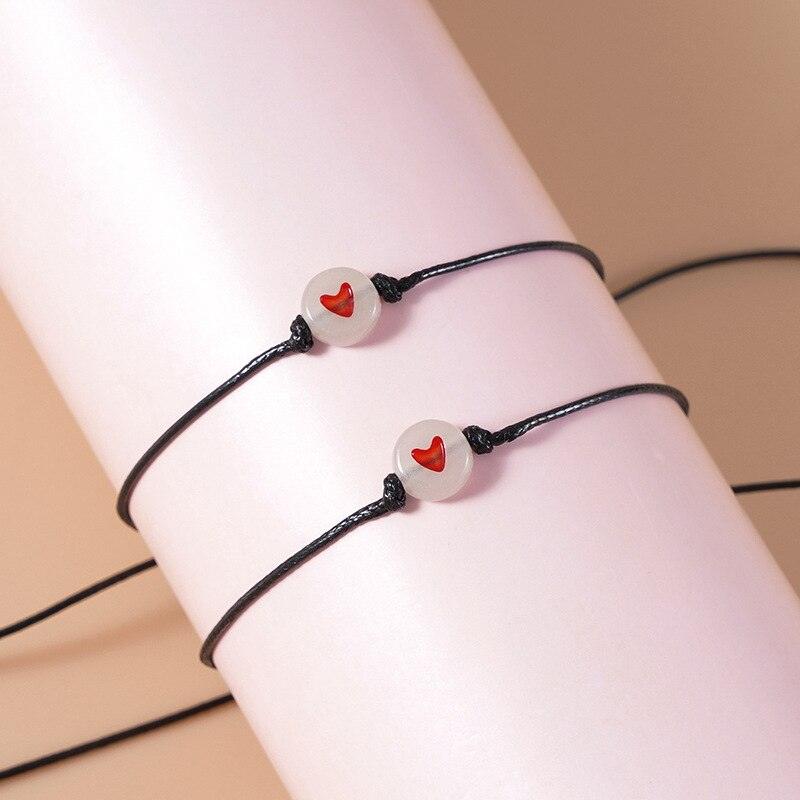 Ensemble de Bracelets Lumineux d'Amitié pour Couples et Amis
