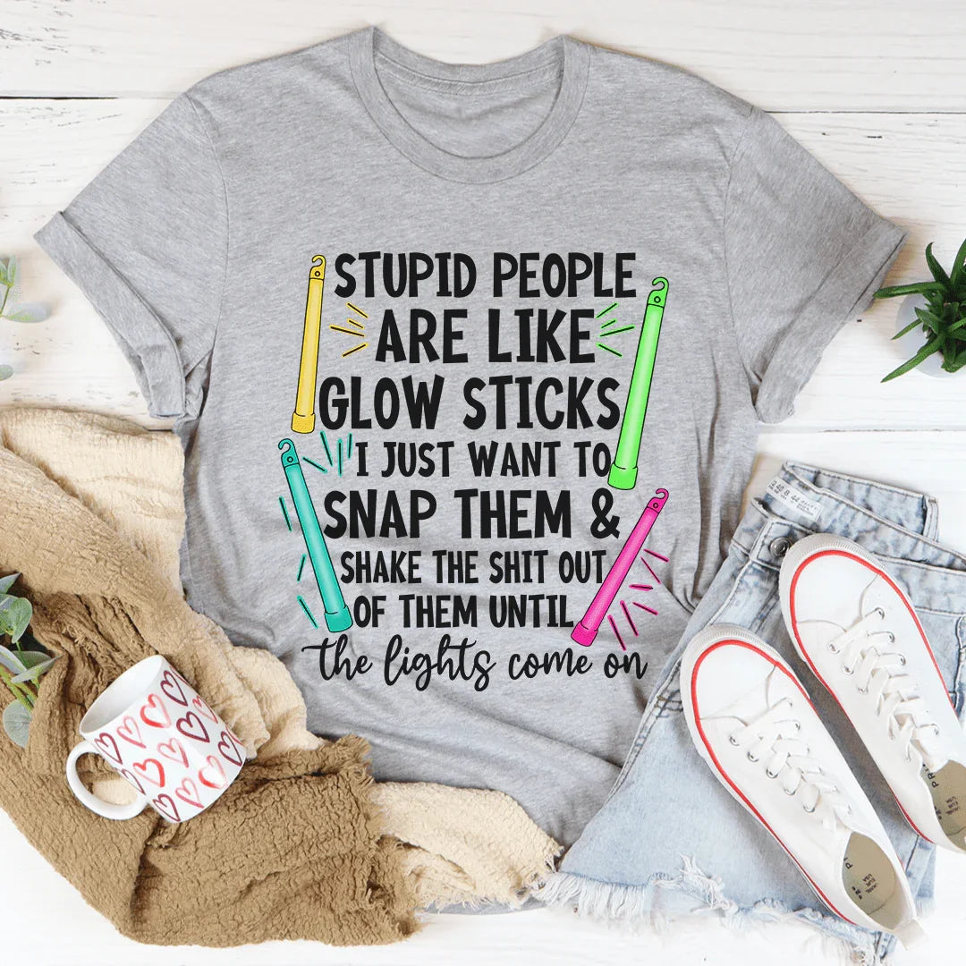 Glowsticks Tee - Premium Everyday Comfort - Korvel