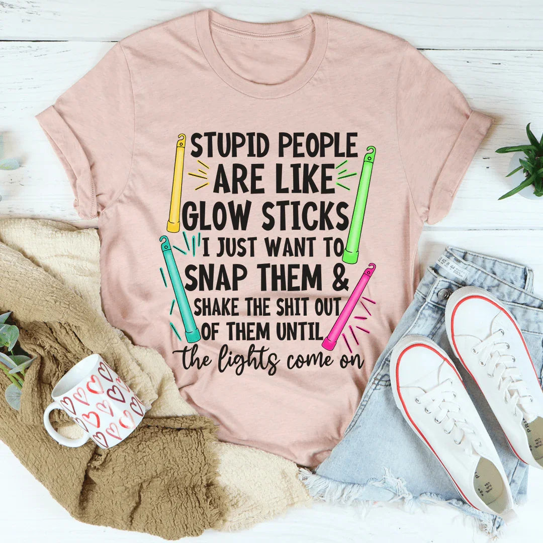 Glowsticks Tee - Premium Everyday Comfort - Korvel