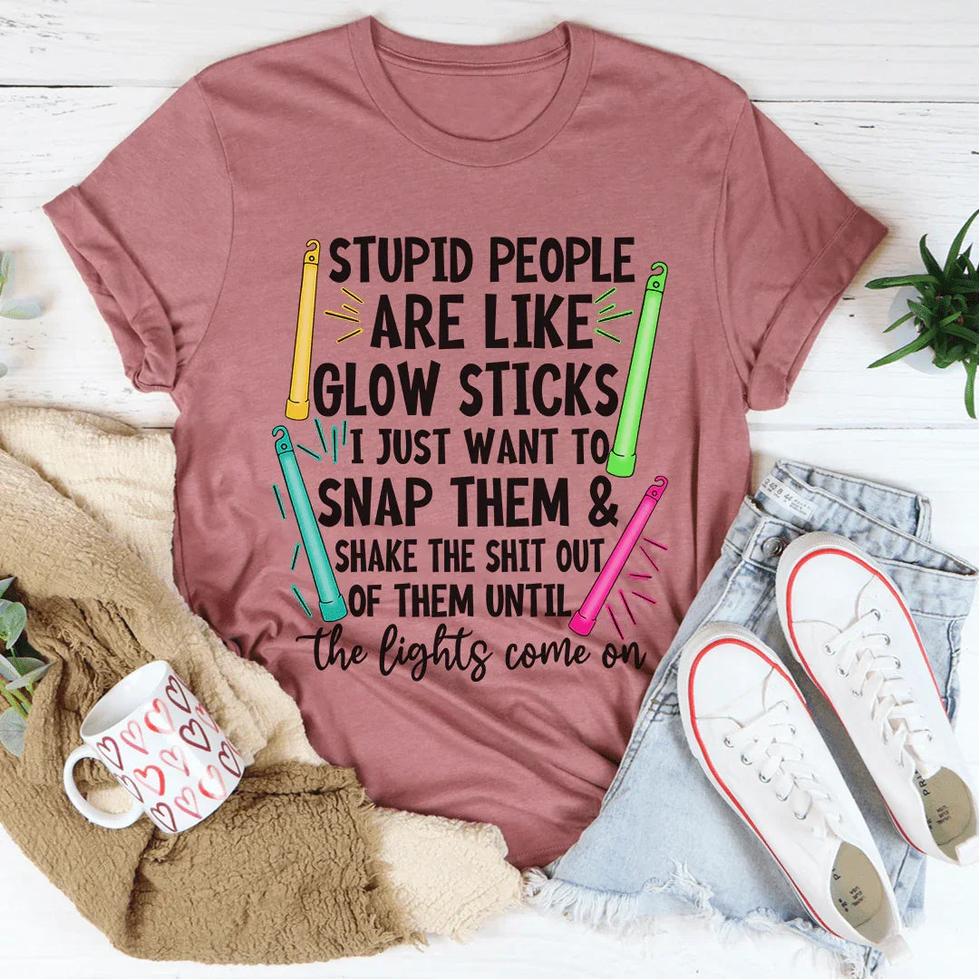 Glowsticks Tee - Premium Everyday Comfort - Korvel