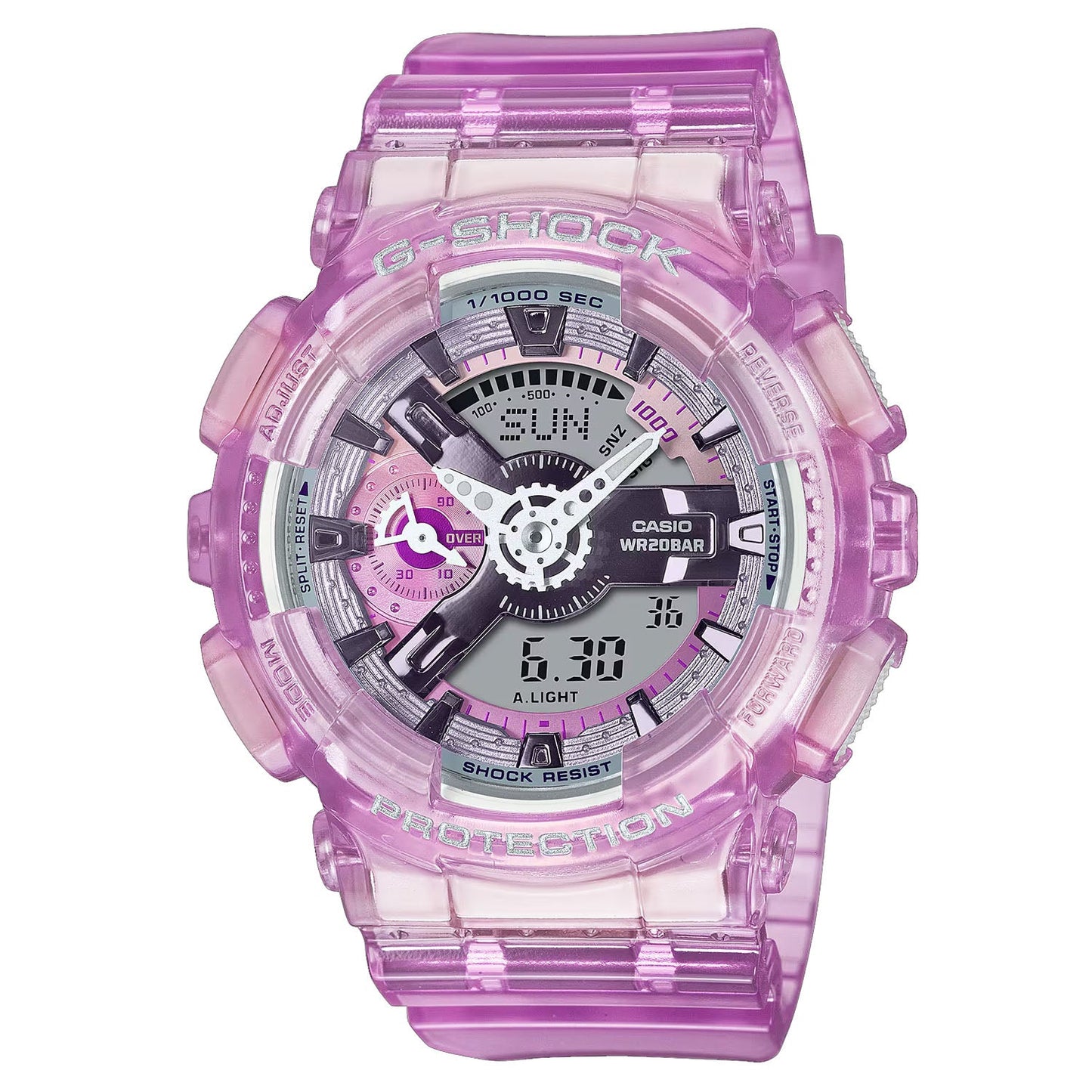 Reloj Casio G-Shock para Mujer con Esfera Rosa