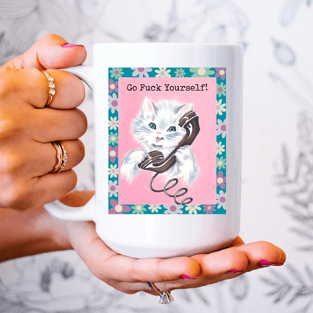 Bold Statement Mug - 15 oz Ceramic