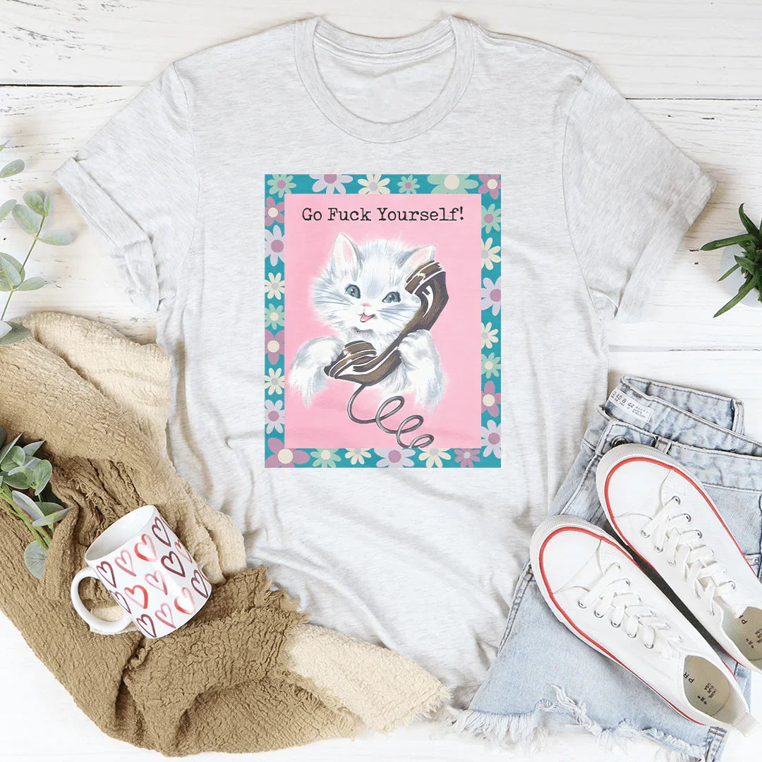 Camiseta "Vete a la mierda"