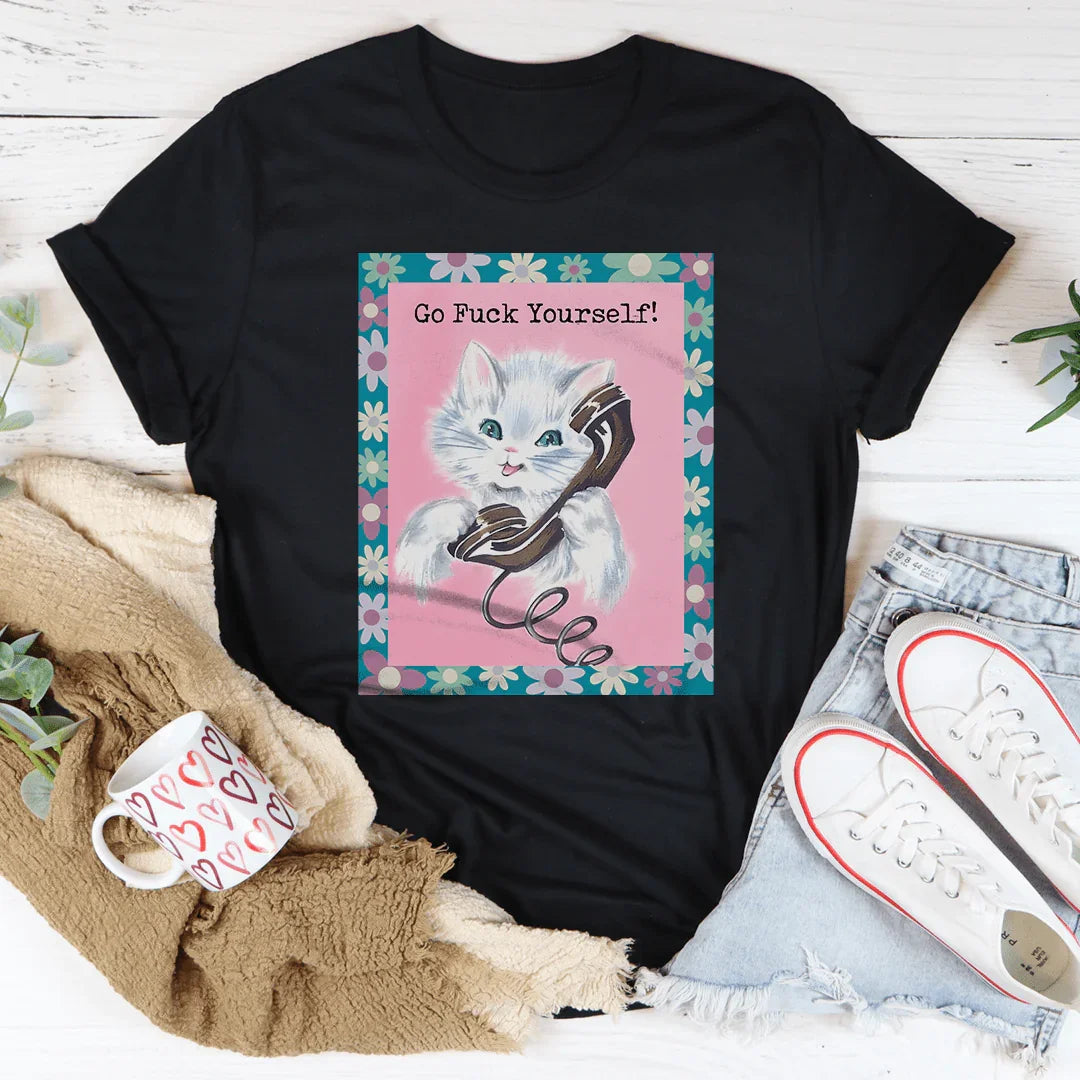 Camiseta "Vete a la mierda"