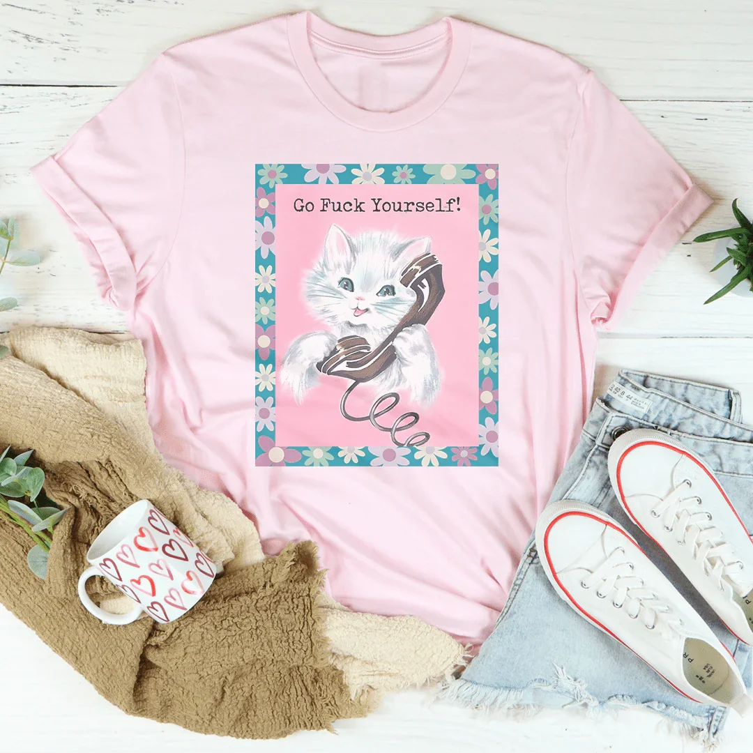 Camiseta "Vete a la mierda"