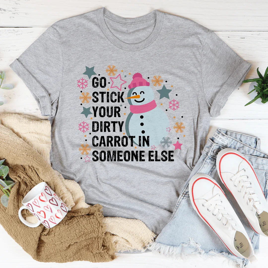 Playful Carrot Graphic Tee