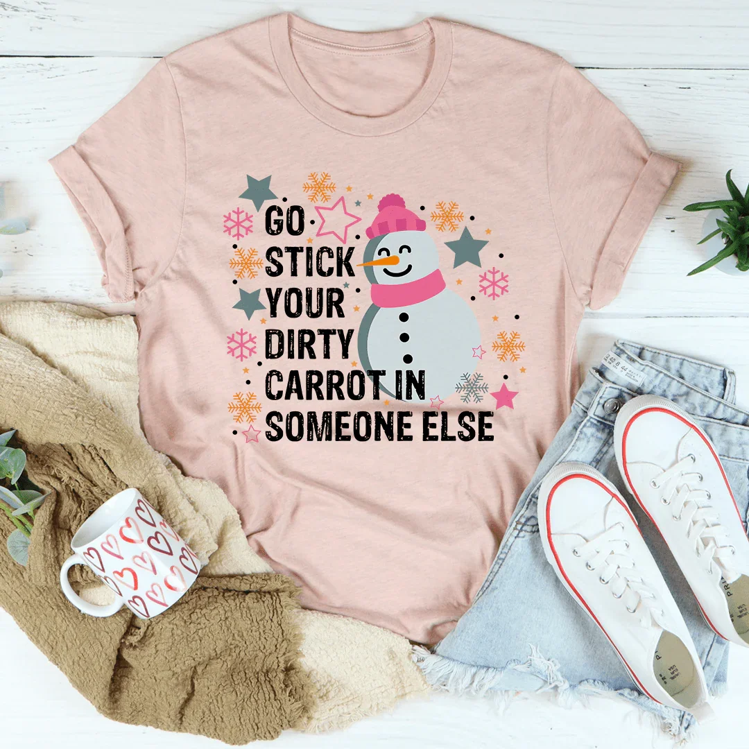 Playful Carrot Graphic Tee