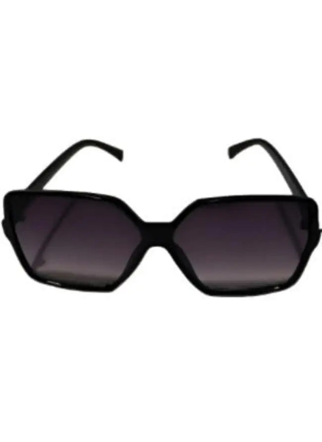 Lux Oversized Vintage D Shape Sunglasses