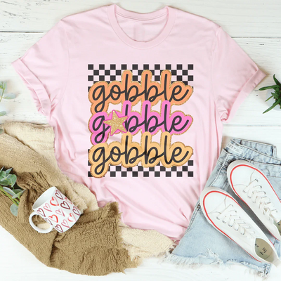 Gobble Tee - Camiseta Festiva de Acción de Gracias