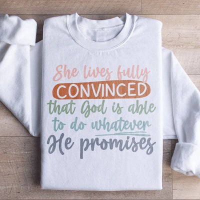 God Is Able Sweatshirt
