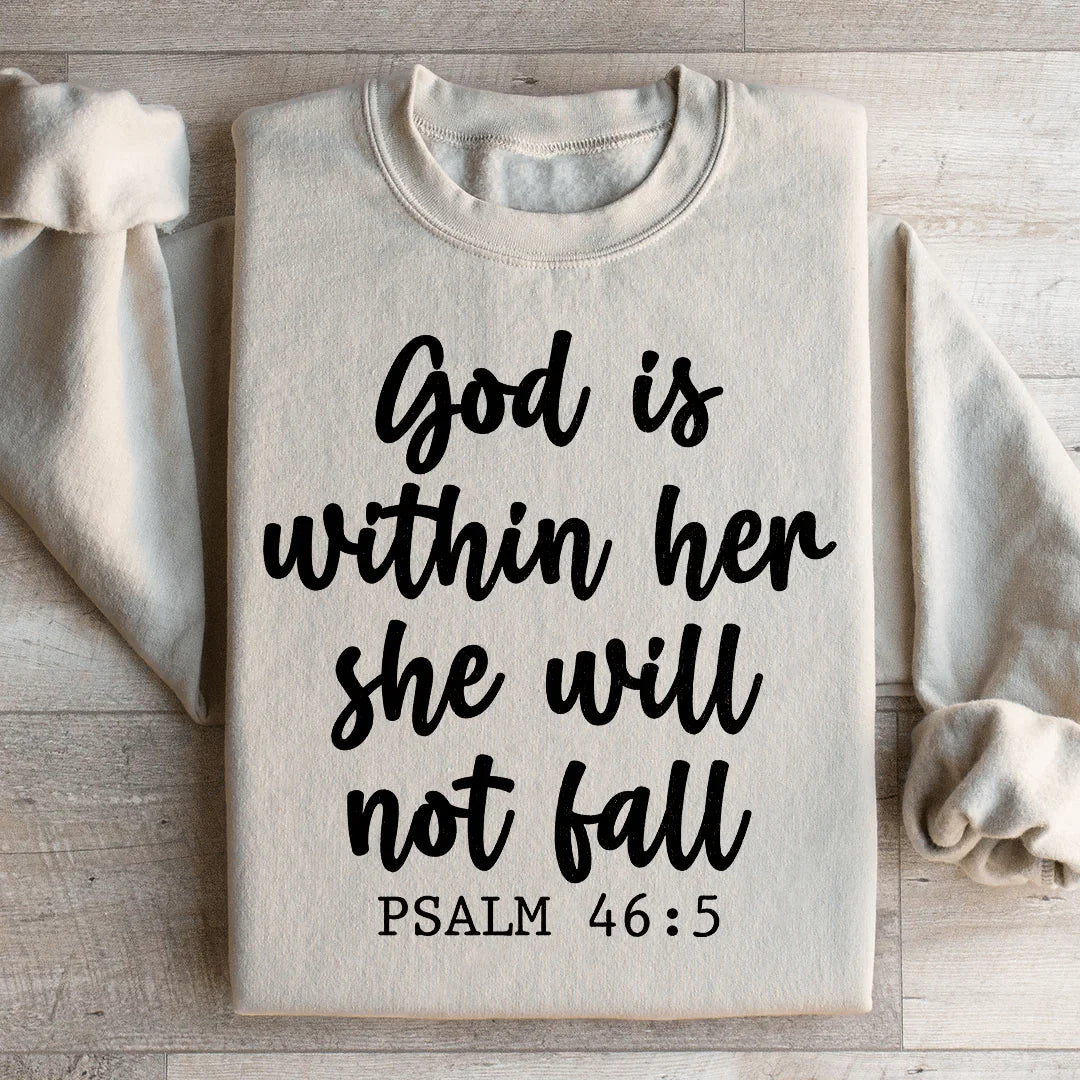 God Is Within Her Sweatshirt