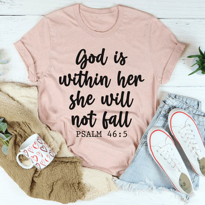 God Is Within Her Tee