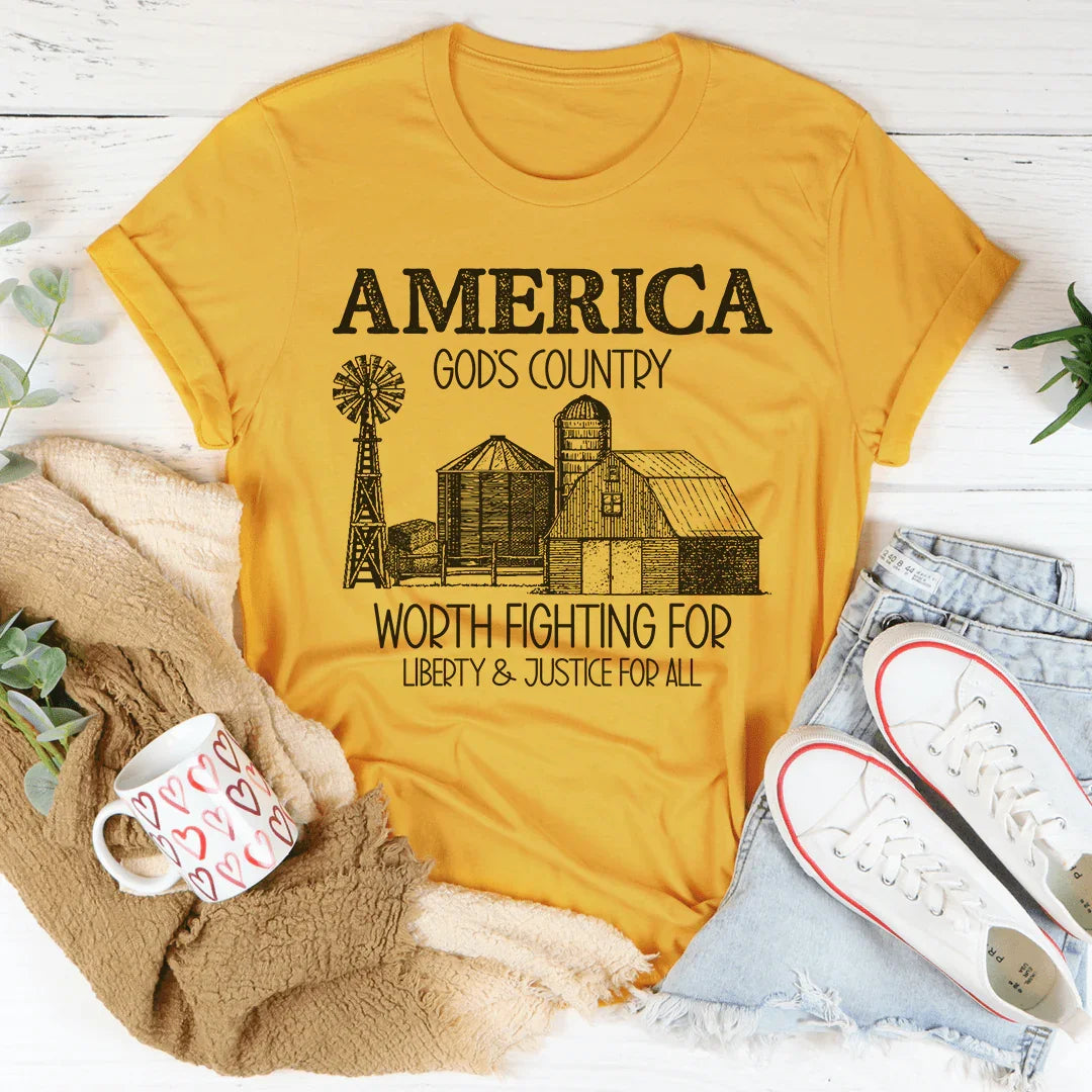 God's Country Tee - Premium Comfort T-Shirt