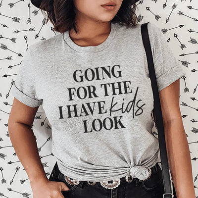 Camiseta con el look "Tengo hijos"