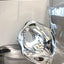 Golden Acrylic Clutch Bag - Luxury Evening Handbag