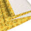 Golden Purr Cat Table Runner – Minimalist Line Art Design