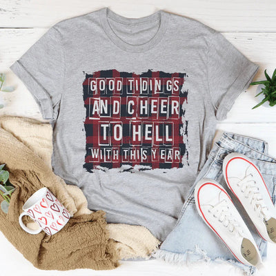 Camiseta de buenas noticias y alegría