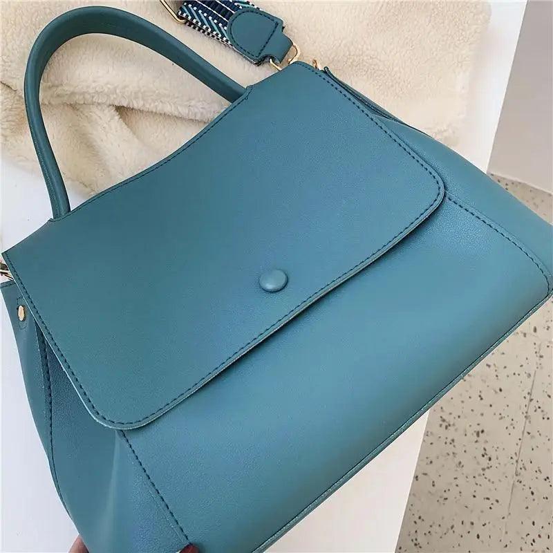 Elegant Large Capacity PU Handbags for Women - Versatile Shoulder Messenger Bags - Korvel